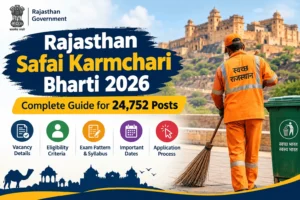 Rajasthan Safai Karmchari Bharti 2026