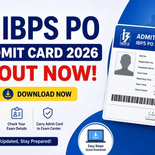 IBPS PO Admit Card 2026 Out  Download Prelims Call Letter Now