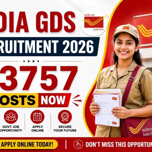 India GDS Recruitment 2026 Apply for 23757 Posts Now