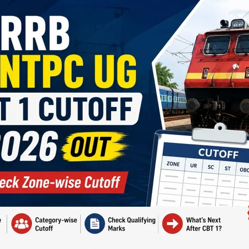 RRB NTPC UG CBT 1 Cutoff 2026 Out: Check Zone-wise Cutoff